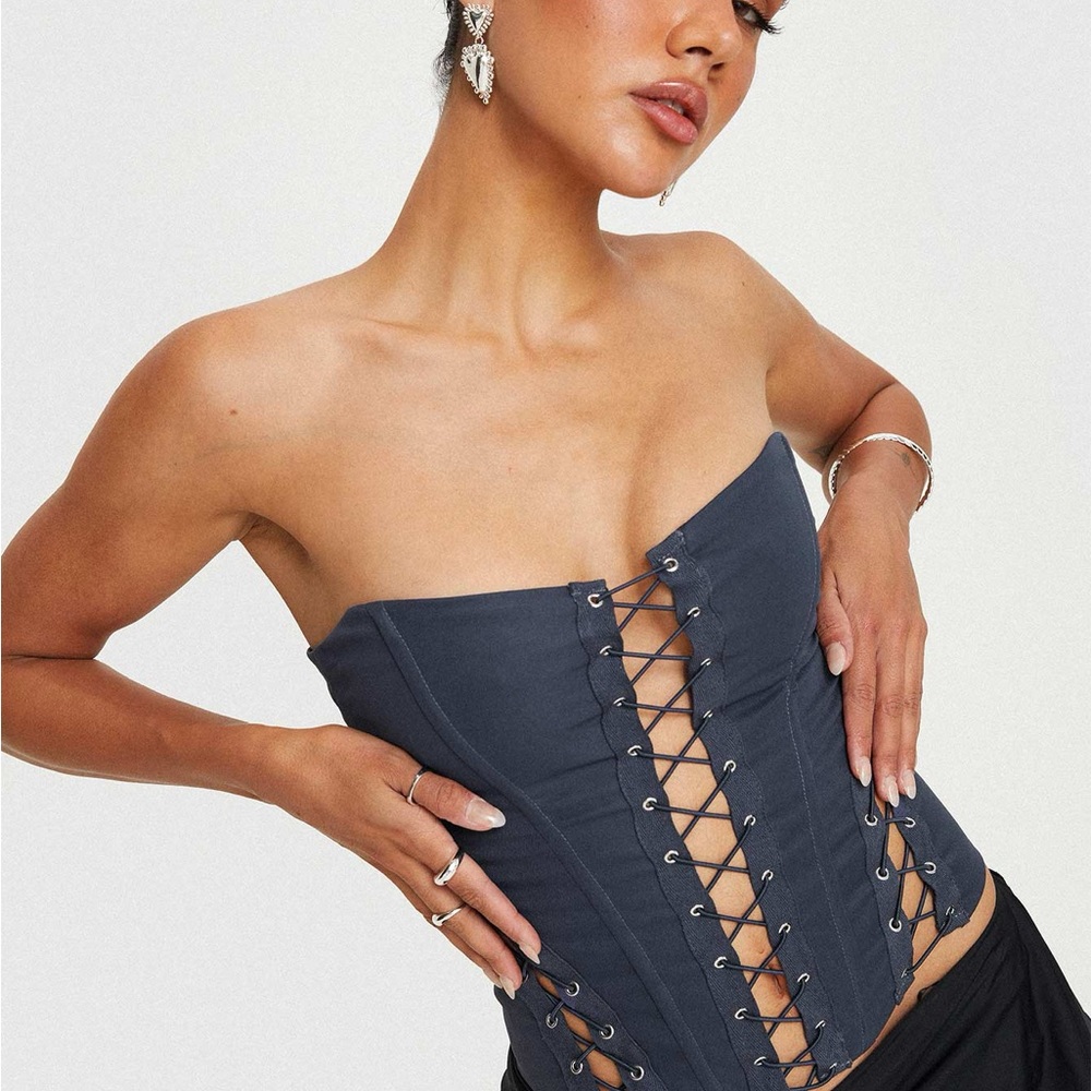 Princess Polly Eden lace up corset top